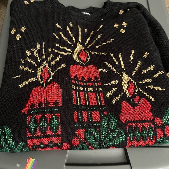 Christmas knit sweater sz20 - Picture 3 of 5